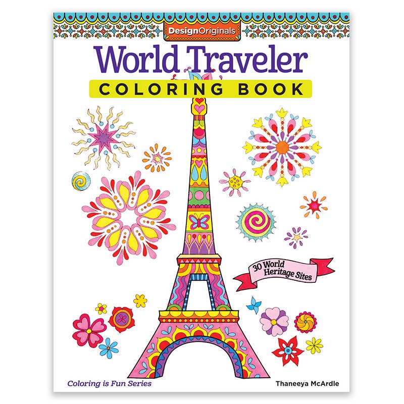 World Traveler Coloring Book