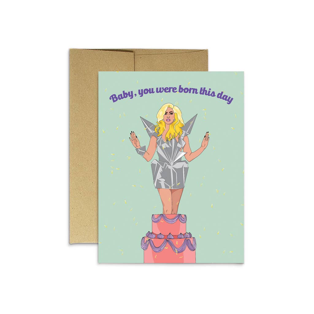 Born this Day Card