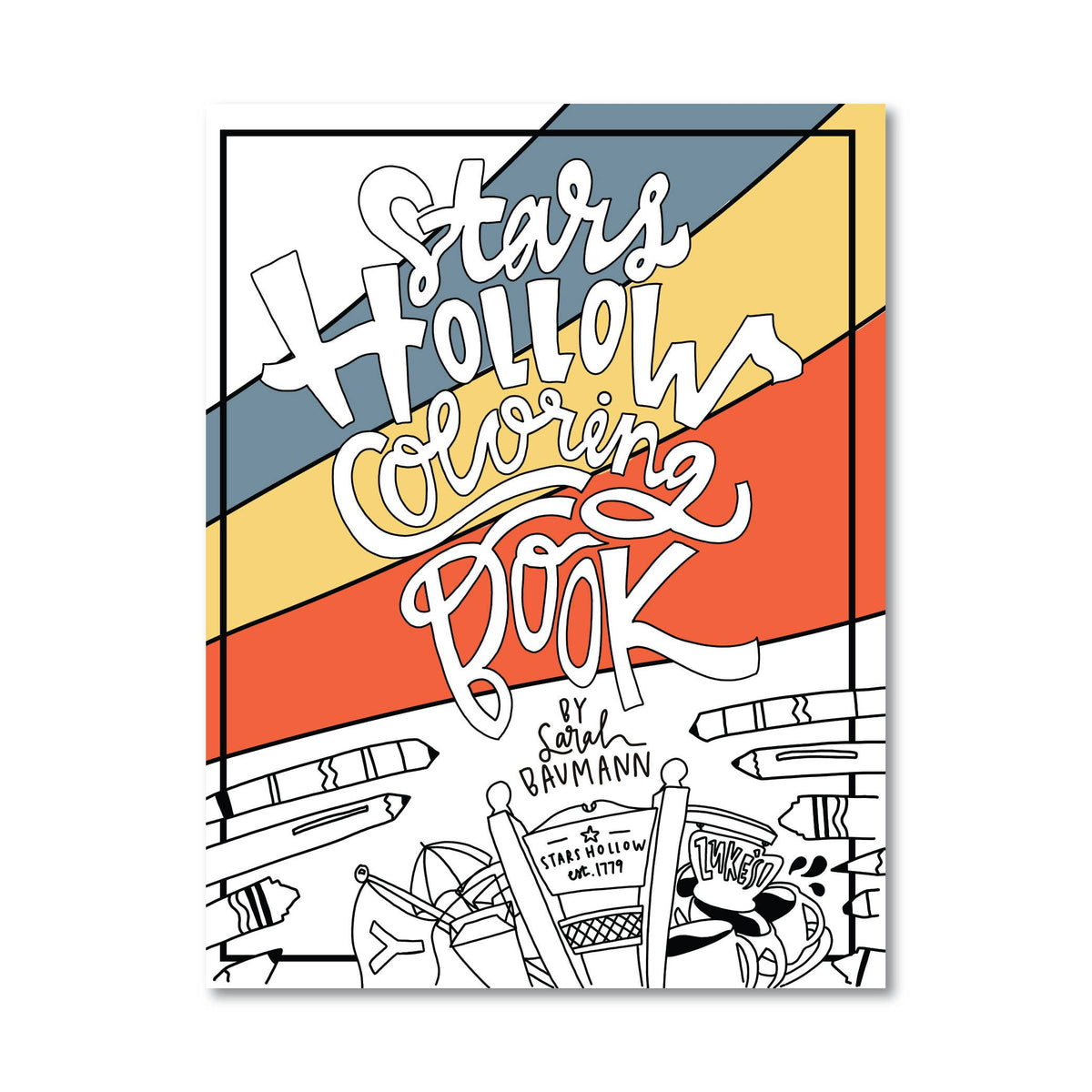 Stars Hollow Coloring Book