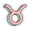 Taurus Symbol Zodiac Sticker