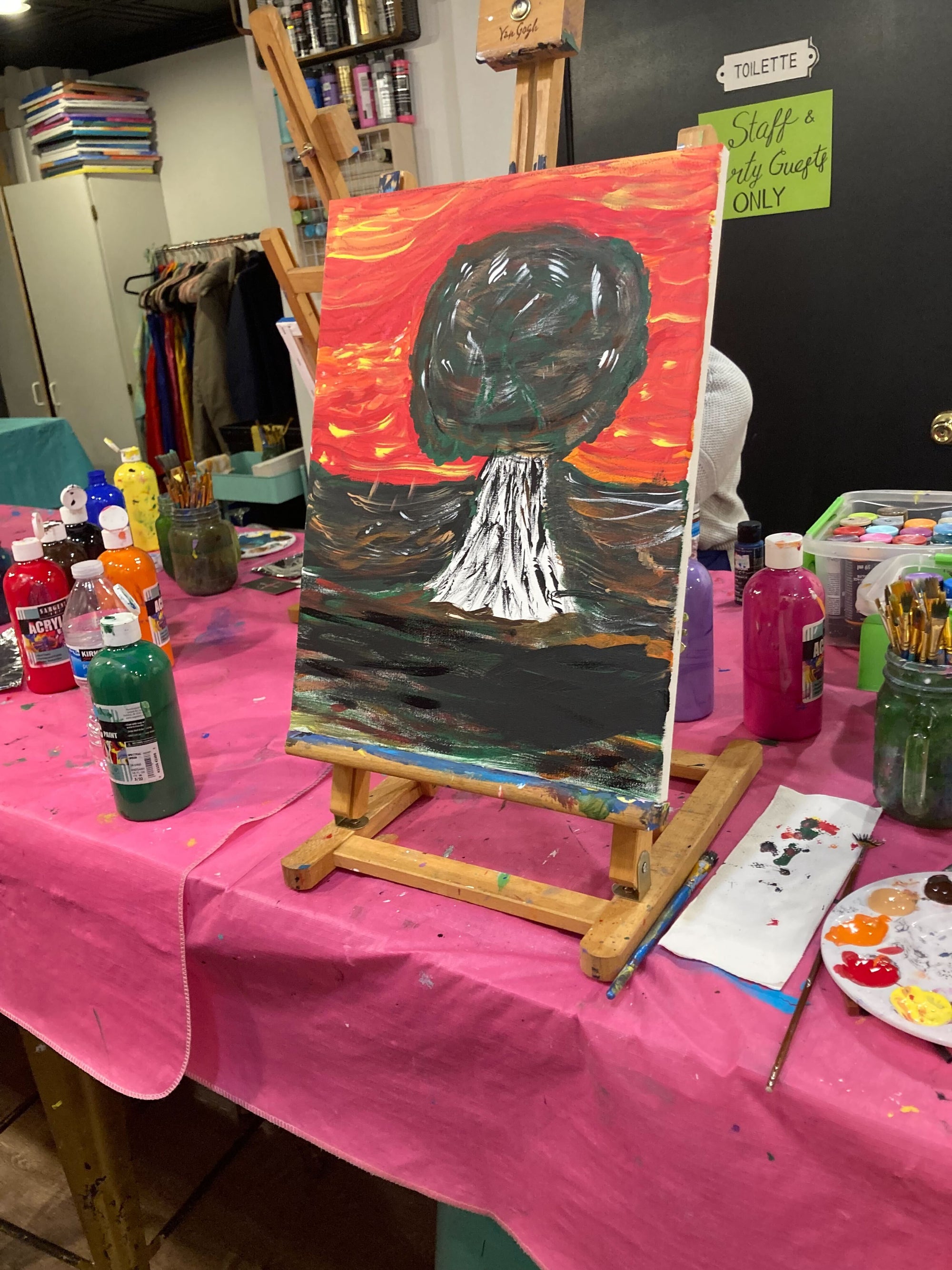 Canvas Painting Class