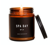 Spa Day Soy Candle | Amber Jar