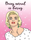 Marilyn Monroe Card