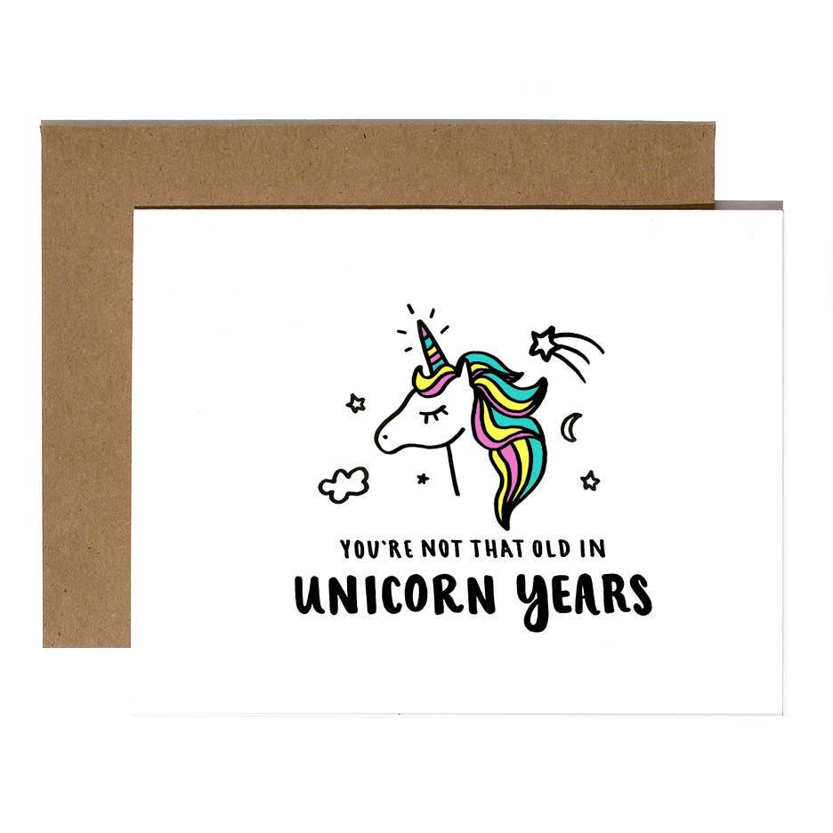 Unicorn Years Card
