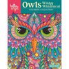 Wild &amp; Whimsical Owls Coloring Book