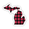 Michigan Flannel Sticker