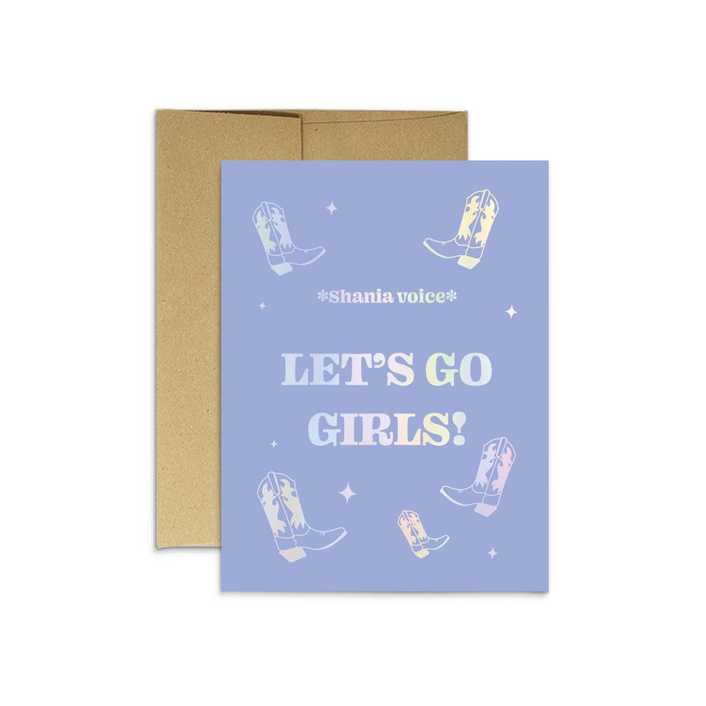 Let&#39;s Go Girls Card Holo