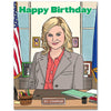 Leslie Happy Birthday Card