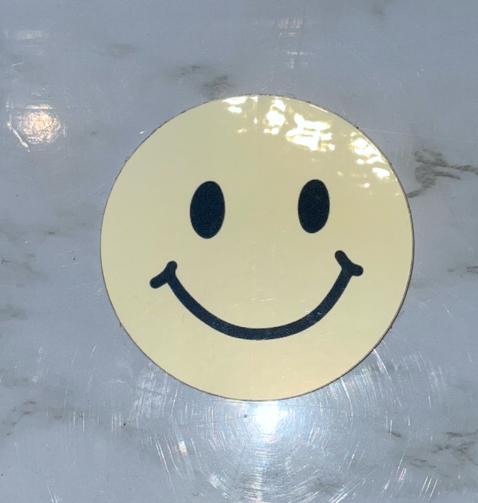 Smily Face Sticker