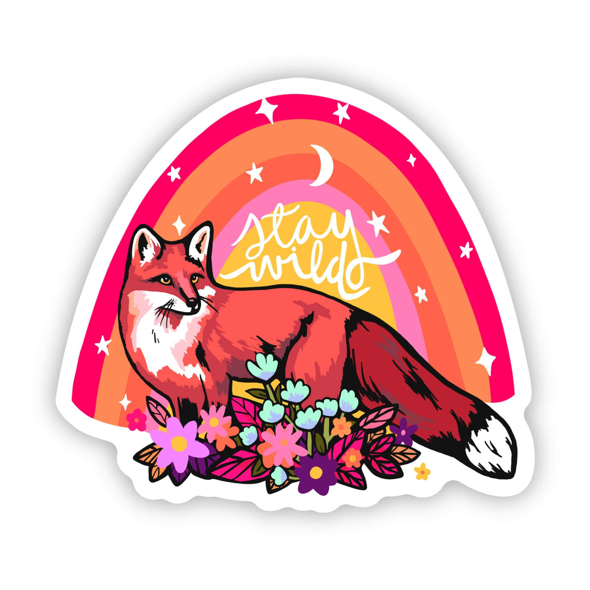 Stay Wild Sticker