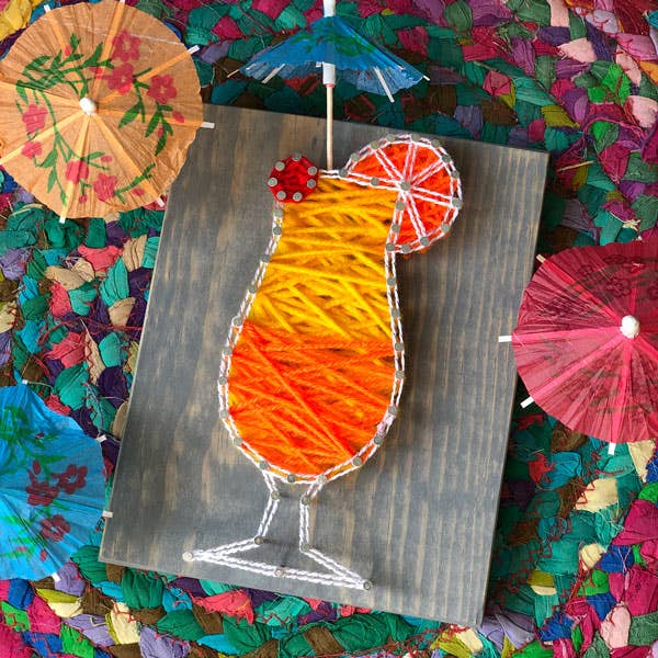 Cocktail - DIY String Art Kit