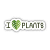 I Heart Plants Sticker