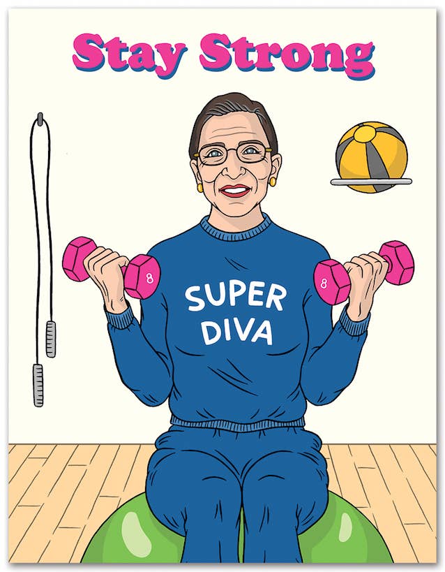 RBG Stay Strong Card