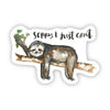 Sorry I Just Can&#39;t Sloth Sticker