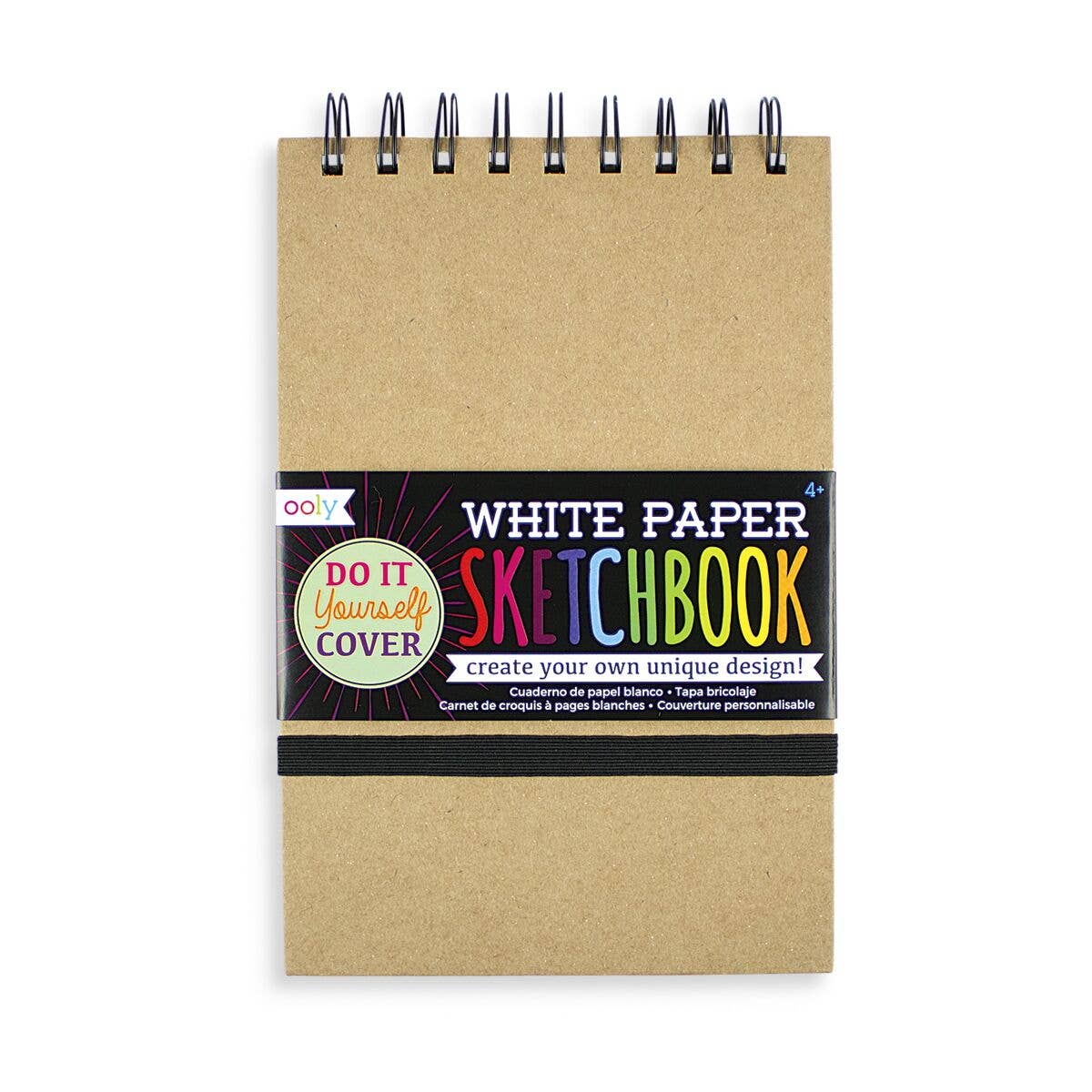White D.I.Y. Cover Sketchbook - Small