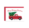 Merry Michigan Truck Card
