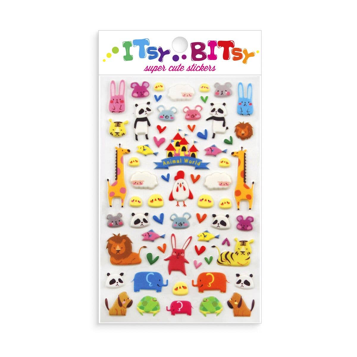 Itsy Bitsy Stickers - Animal World