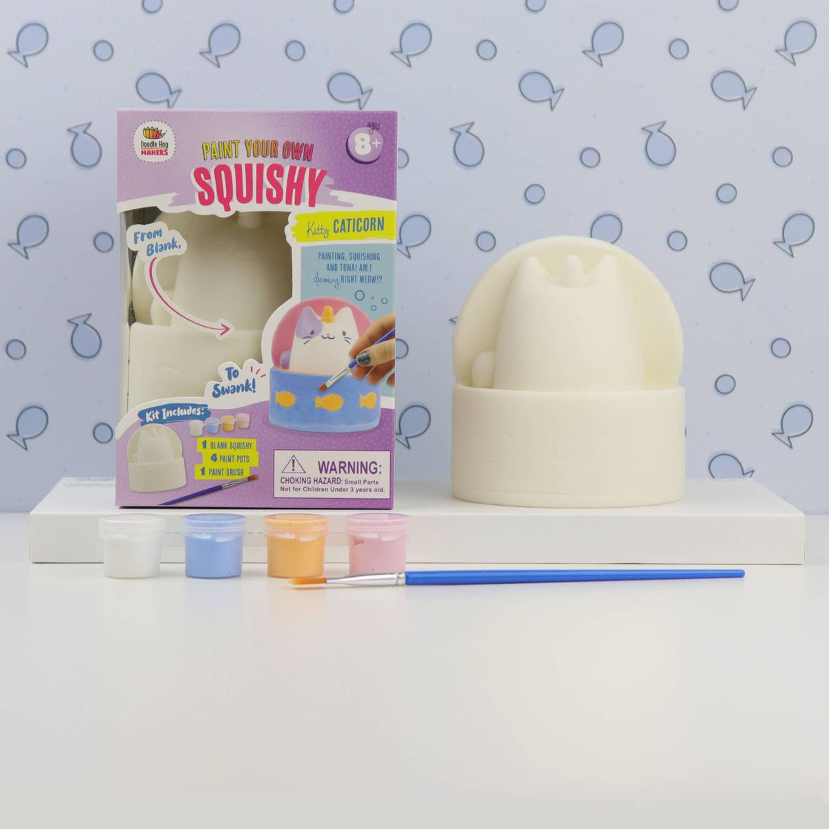 Paint Your Own Squishy Kit: Kitty Caticorn