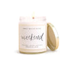 Weekend Candle - White