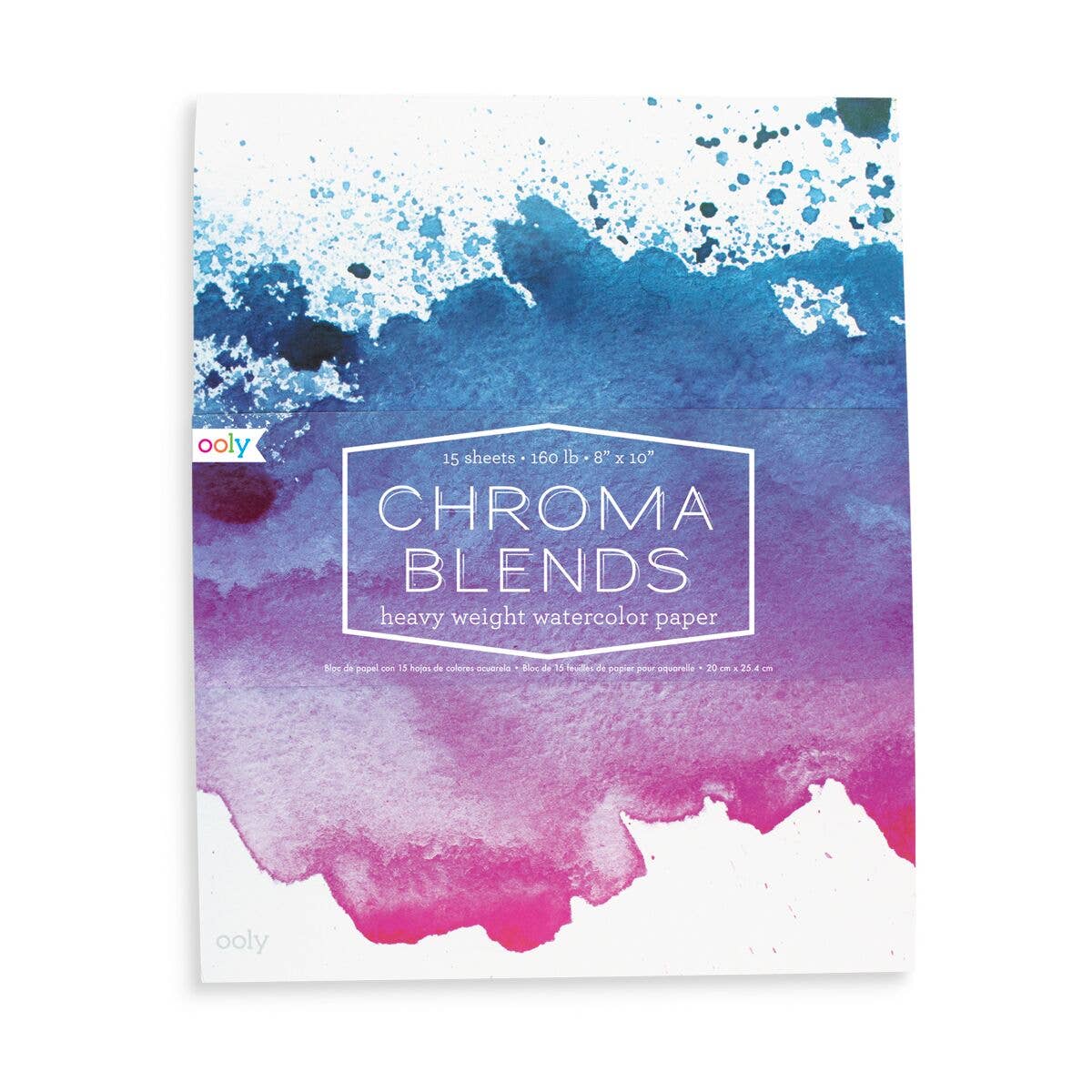 8&quot; x 10&quot; Chroma Blends Watercolor Pad