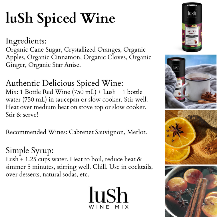 LUSH Wine Mix: Spiced Wine